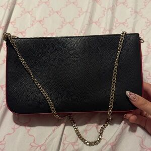 Elegant Black Chain Shoulder Bag